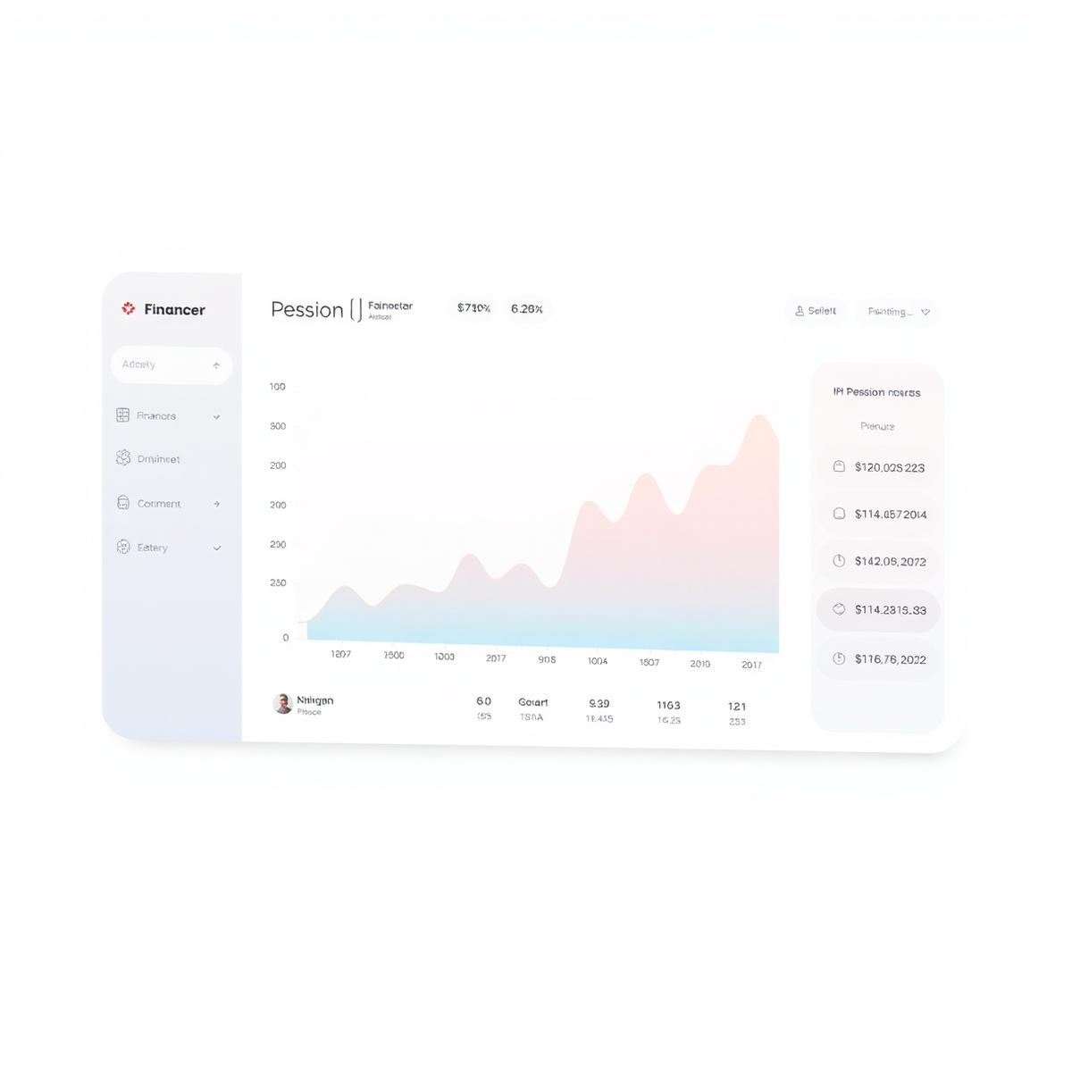 Vorsorge-Dashboard mit Renten-Prognose